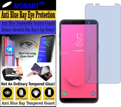 MOBART Impossible Screen Guard for SAMSUNG GALAXY J8 2018 (Impossible UV AntiBlue Light)(Pack of 1)