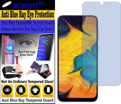 MOBART Impossible Screen Guard for SAMSUNG GALAXY A30 (Impossible UV AntiBlue Light)(Pack of 1)