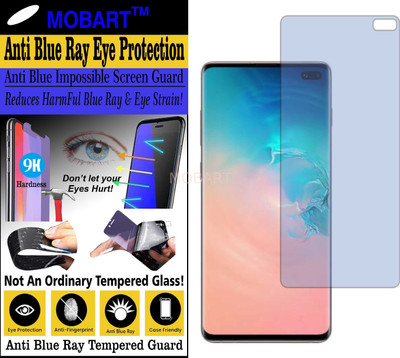MOBART Impossible Screen Guard for SAMSUNG GALAXY S10 PLUS (Impossible UV AntiBlue Light)(Pack of 1)
