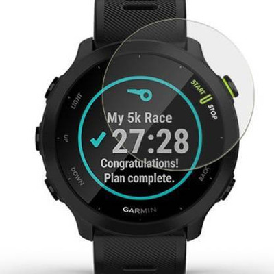 JINTECK Screen Guard for GARMIN FORERUNNER 55 1.04 INCH SMART WATCH(Pack of 1)