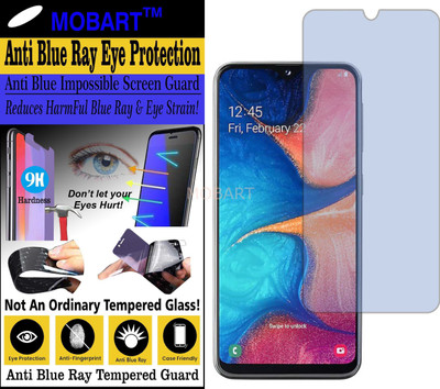 MOBART Impossible Screen Guard for SAMSUNG GALAXY A20E (Impossible UV AntiBlue Light)(Pack of 1)