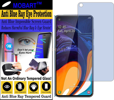 MOBART Impossible Screen Guard for SAMSUNG A60 (Impossible UV AntiBlue Light)(Pack of 1)