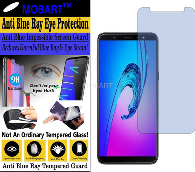 MOBART Impossible Screen Guard for SAMSUNG GALAXY J8 PLUS (Impossible UV AntiBlue Light)(Pack of 1)