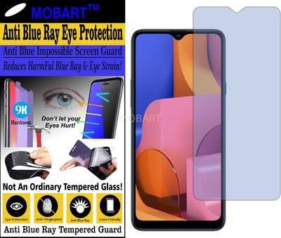 MOBART Impossible Screen Guard for SAMSUNG GALAXY A20S (Impossible UV AntiBlue Light)(Pack of 1)