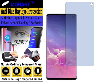 MOBART Impossible Screen Guard for SAMSUNG GALAXY S10 (Impossible UV AntiBlue Light)(Pack of 1)