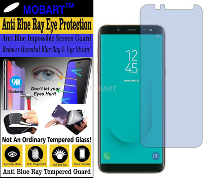 MOBART Impossible Screen Guard for SAMSUNG J6 2018 (Impossible UV AntiBlue Light)(Pack of 1)