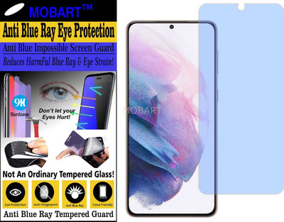MOBART Impossible Screen Guard for SAMSUNG GALAXY S21 PLUS 5G (Impossible UV AntiBlue Light)(Pack of 1)