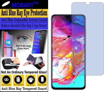 MOBART Impossible Screen Guard for SAMSUNG A70 (Impossible UV AntiBlue Light)(Pack of 1)