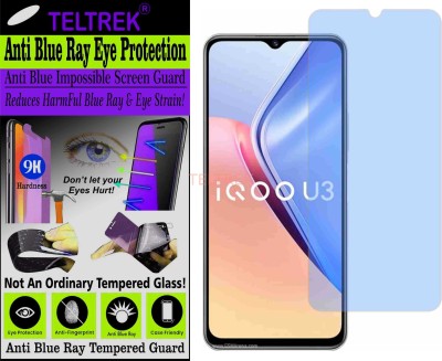 TELTREK Impossible Screen Guard for VIVO IQOO U3 (Impossible UV AntiBlue Light)(Pack of 1)