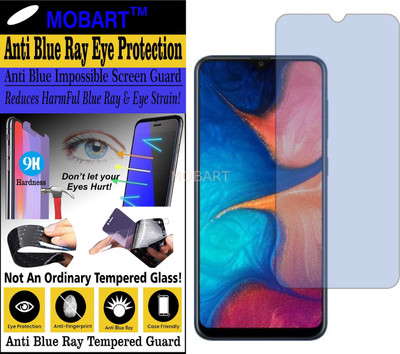 MOBART Impossible Screen Guard for SAMSUNG GALAXY A20 (Impossible UV AntiBlue Light)(Pack of 1)