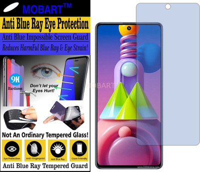 MOBART Impossible Screen Guard for SAMSUNG M51 (Impossible UV AntiBlue Light)(Pack of 1)