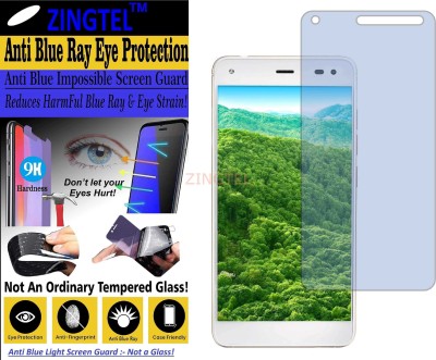 ZINGTEL Impossible Screen Guard for JIO LYF EARTH 1 (Impossible UV AntiBlue Light)(Pack of 1)