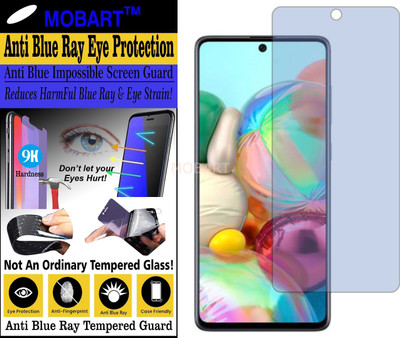 MOBART Impossible Screen Guard for SAMSUNG GALAXY A71 (SM-A715F) (Impossible UV AntiBlue Light)(Pack of 1)