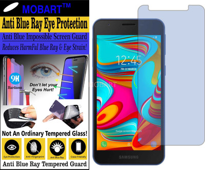MOBART Impossible Screen Guard for SAMSUNG A2 CORE (Impossible UV AntiBlue Light)(Pack of 1)