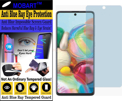 MOBART Impossible Screen Guard for SAMSUNG A71 5G (Impossible UV AntiBlue Light)(Pack of 1)