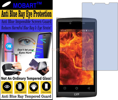 MOBART Impossible Screen Guard for RELIANCE JIO LYF FLAME 7 (Impossible UV AntiBlue Light)(Pack of 1)