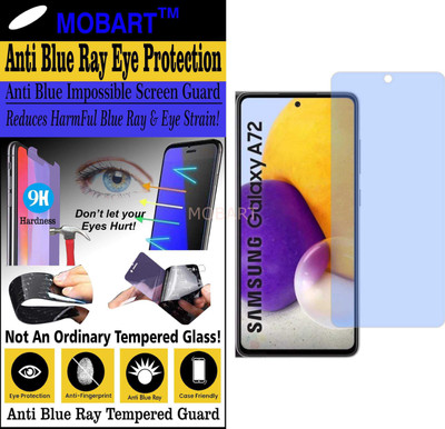 MOBART Impossible Screen Guard for SAMSUNG A72 5G (Impossible UV AntiBlue Light)(Pack of 1)