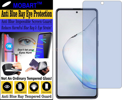 MOBART Impossible Screen Guard for SAMSUNG GALAXY NOTE10 LITE (Impossible UV AntiBlue Light)(Pack of 1)