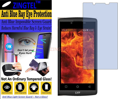 ZINGTEL Impossible Screen Guard for LYF FLAME 7 (Impossible UV AntiBlue)(Pack of 1)