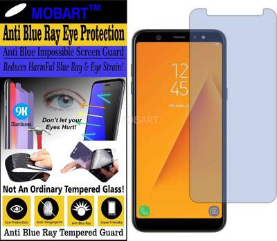 MOBART Impossible Screen Guard for SAMSUNG GALAXY A6 PLUS (2018) (Impossible UV AntiBlue Light)(Pack of 1)
