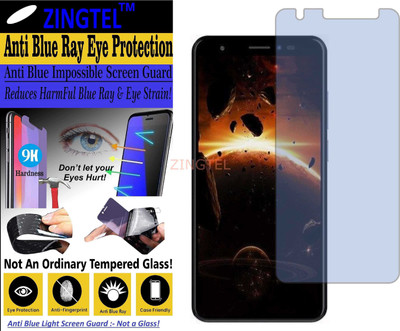 ZINGTEL Impossible Screen Guard for LAVA Z91E (Impossible UV AntiBlue Light)(Pack of 1)
