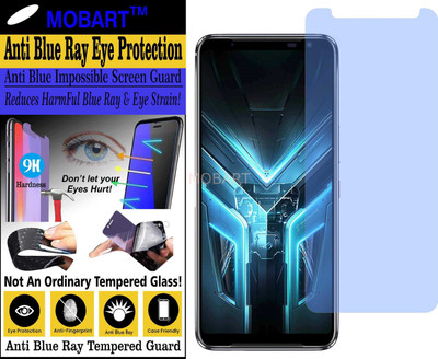MOBART Impossible Screen Guard for ASUS ROG PHONE 3 STRIX (Impossible UV AntiBlue Light)(Pack of 1)