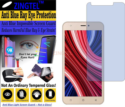 ZINGTEL Impossible Screen Guard for INTEX CLOUD Q11 4G (Impossible UV AntiBlue Light)(Pack of 1)