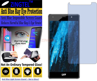 ZINGTEL Impossible Screen Guard for LYF WATER F1S (LS-5201) (Impossible UV AntiBlue Light)(Pack of 1)