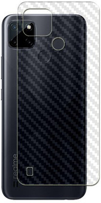 MUTAALI Back Screen Guard for Realme C21Y Back Carbon Fiber Skin(Pack of 1)