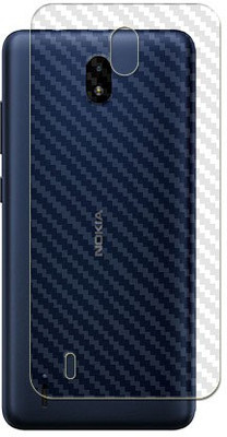 MUTAALI Back Screen Guard for Nokia C01 Plus Back Carbon Fiber Skin(Pack of 1)