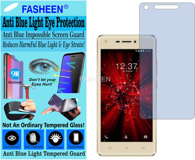 Fasheen Tempered Glass Guard for INTEX ELYT E6 (Impossible UV AntiBlue Light)(Pack of 1)
