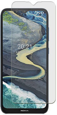 SOMTONE Tempered Glass Guard for Nokia C20 Plus Front Matte(Pack of 1)