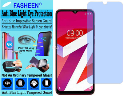 Fasheen Tempered Glass Guard for LAVA Z4 (Impossible UV AntiBlue)(Pack of 1)