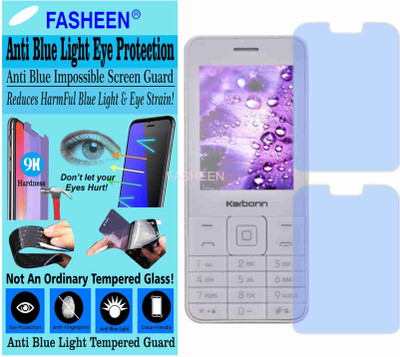 Fasheen Tempered Glass Guard for KARBONN K-PHONE 1 (Impossible UV AntiBlue Light)(Pack of 1)