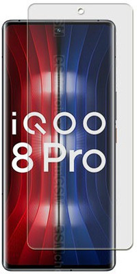 MUTAALI Tempered Glass Guard for Vivo iQOO 8 PRO Front Matte(Pack of 1)