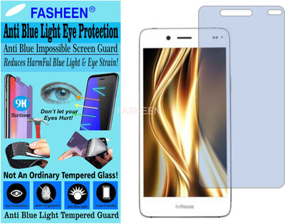 Fasheen Tempered Glass Guard for INFOCUS BINGO 50 PLUS (Impossible UV AntiBlue Light)(Pack of 1)