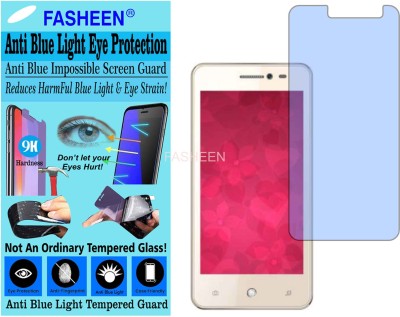 Fasheen Tempered Glass Guard for INTEX AQUA GLAM (Impossible UV AntiBlue Light)(Pack of 1)