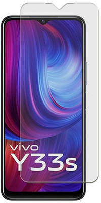 MUTAALI Tempered Glass Guard for Vivo Y33s Front Matte(Pack of 1)