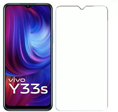 MaxR Tempered Glass Guard for Vivo Y33s(Pack of 1)