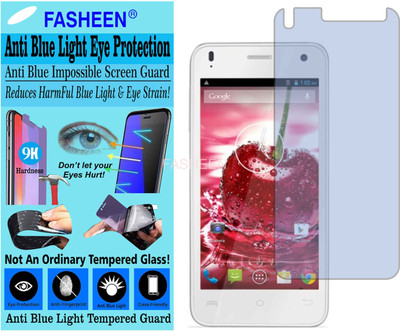 Fasheen Tempered Glass Guard for LAVA IRIS X1 (Impossible UV AntiBlue Light)(Pack of 1)