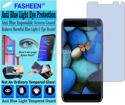 Fasheen Tempered Glass Guard for INTEX CLOUD S9 (Impossible UV AntiBlue Light)(Pack of 1)