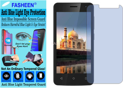 Fasheen Tempered Glass Guard for IVOOMI ME4 (Impossible UV AntiBlue Light)(Pack of 1)