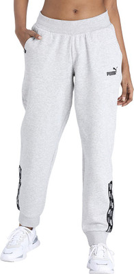 puma core fleece track pants womens