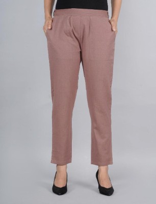 RJ Craft Regular Fit Women Pink Trousers