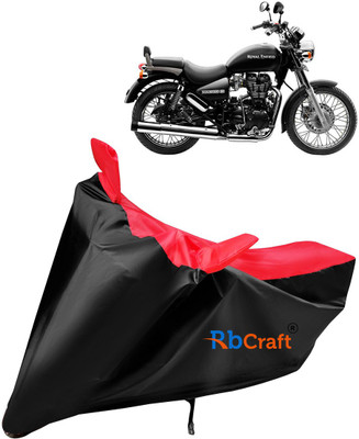 Rbcraft Waterproof Two Wheeler Cover for Royal Enfield(Thunderbird 350, Red, Black)