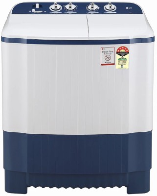 LG 7 kg Semi Automatic Top Load White, Blue(P7010NBAZ)   Washing Machine  (LG)