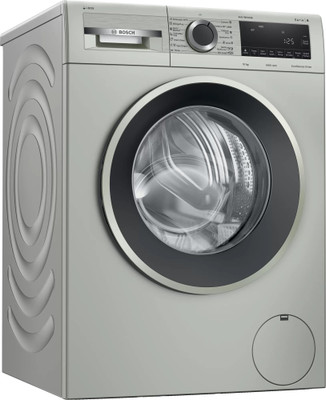 BOSCH 10 kg Fully Automatic Front Load with In-built Heater Silver (Bosch10 kg Inverter Fully-Automatic Front Loading Washing Machine WGA254AVIN, Silver Inox, Inbuilt Heater))