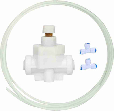 Aqua lite TDS Controller Kit Switch Valve with 2 Pcs T Connectors and 5 Mtrs 1/4 Inch Pipe for RO UV Water Purifier Solid Filter Cartridge(0.9, Pack of 3)