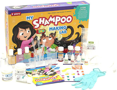 HORUX Explore.. | STEM Learner | My Shampoo Making Lab (Learning & Educational DIY Activity Toy Kit, for Ages 6+ of Boys and Girls)