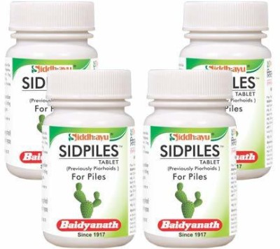Baidyanath Sidpiles 25 Tablets(Pack of 4)